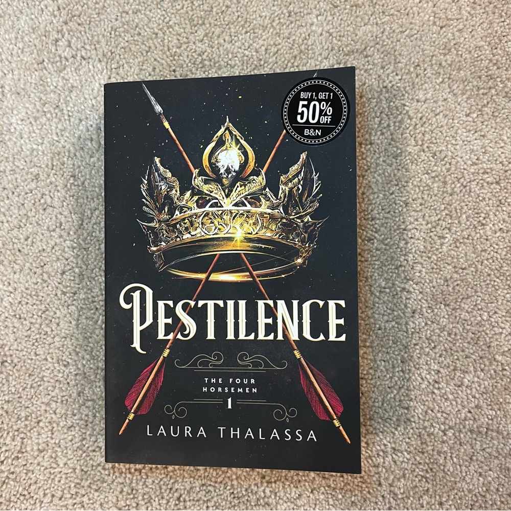 Pestilence by Laura Thalassa The Four Horsemen Book 1 NEW fiction holiday gift